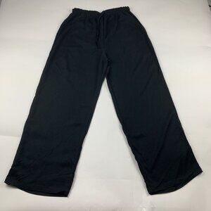 Old Navy Retro Black Lightweight Pull On Wide Leg Pants L
